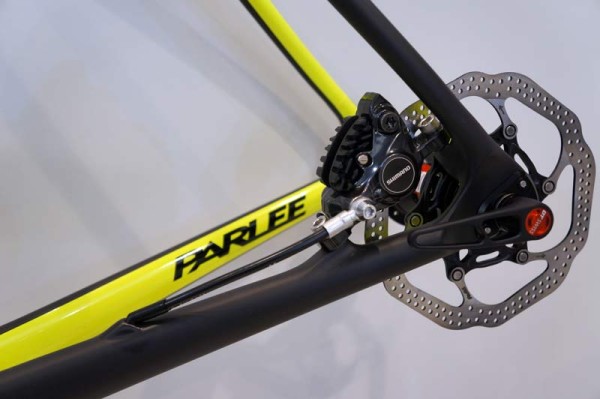 Parlee Altum road bike with disc brakes or rim brakes