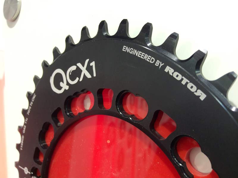 rotor 3D-plus oval cyclocross single chainrings