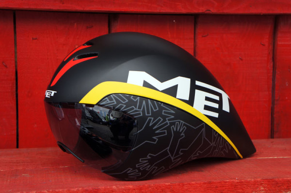 2015 MET Drone Wide aeero TT triathlon helmet