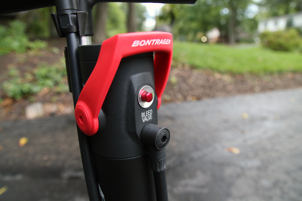 Featured image for the article Just In: Bontrager TLR Flash Charger Floor Pump Skips the Compressor for Tubeless Tires