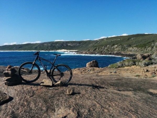 bikerumor pic of the day mountain biking Leeuwin-Naturaliste National Park in Western Australia