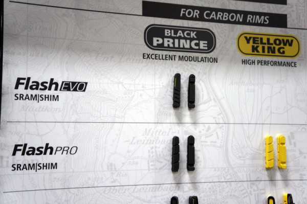 SwissStop Black Prince EVO low profile carbon rim brake pads