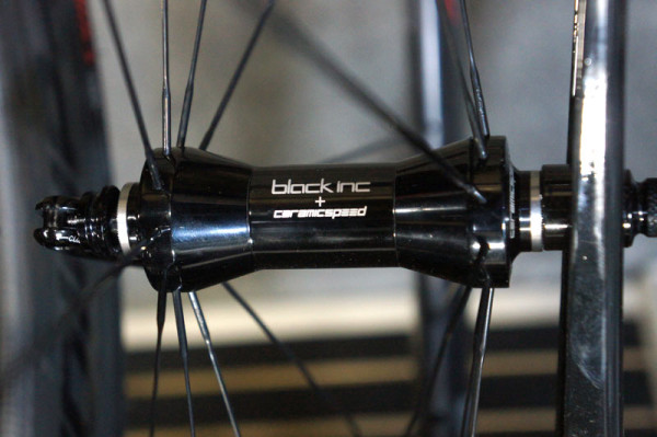 Black Inc Ceramicspeed carbon road bike wheels from Denmark