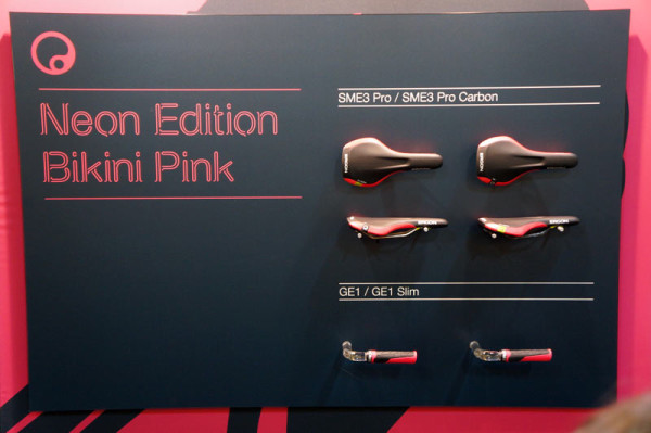 ergon-neon-bikini-pink-saddles-and-grips