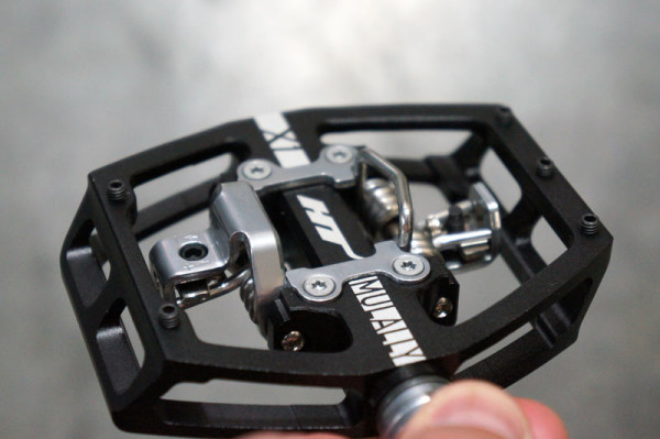 HT Components Aaron Gwin and Neco Mulally signature X1 clipless flat pedal