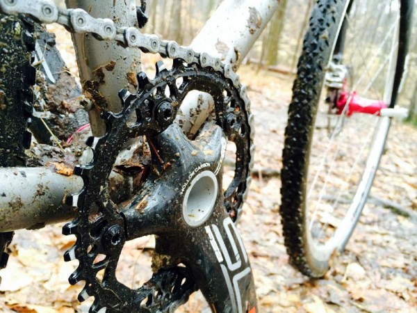 absolute black xx1 style cyclocross single narrow wide chainring review and actual weights