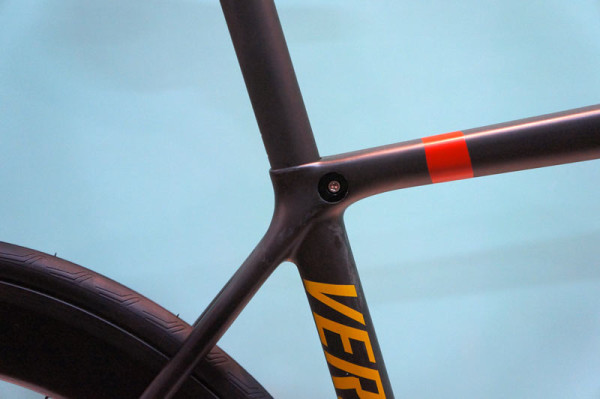 Hedrick Cycles Version4 carbon fiber road bike frameset - SEAT TUBE FLAT