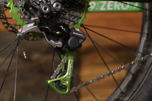 Oneup components RADr rear derailleur cage shadow plus shimano xt xtr slx saint zee narrow wide (1)