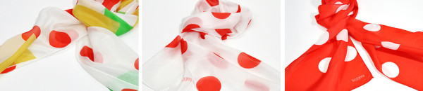 Supperleggero_Leggera_silk_cycling_scarf_patterns_grand-prix-TdF-multi-color_grimpeur-white-red-dots_criterium-red-white-dots