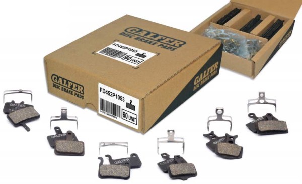 galfer disc brake pads 60 count shop box