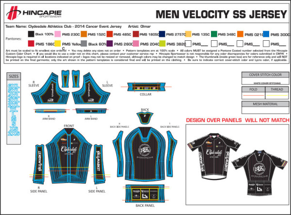 Hincapie Sports Single Piece Custom Cycling Kit