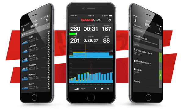 TrainerRoad iOS app cycling training workouts now available
