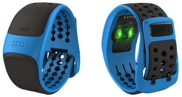 Mio Velo heart rate monitor wristband for cyclists