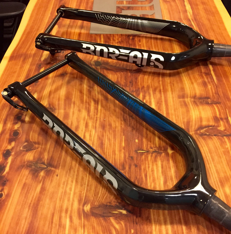 Borealis Fat Bikes Releases The Echo Fork A Carbon Rigid Match To