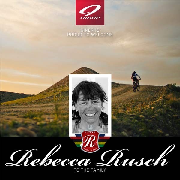 rebecca rusch joins niner bikes