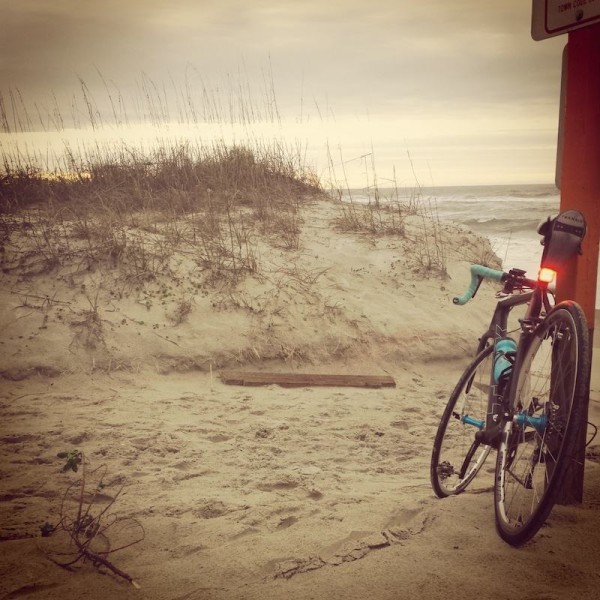 bikerumor pic of the day oak island, nc bike ride