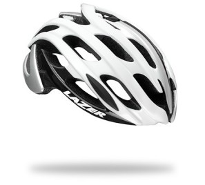 2015 Lazer Blade road helmet white silver