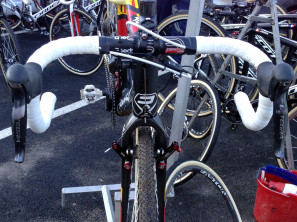 CX-Worlds_Clement-Russo_Di2-remote-shifter_Avid-shorty-brakes_Mavic-Crossride-pedals_Dugast-Small-Bird-tubulars