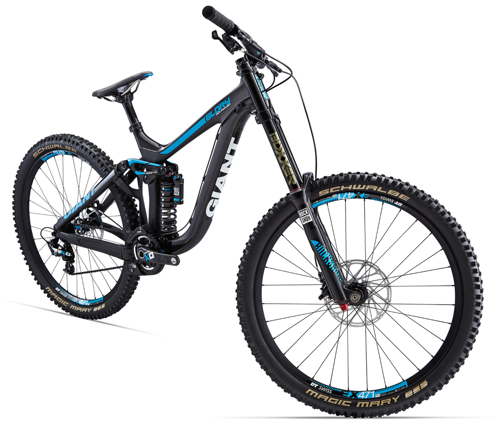Giant DH Bikes Get Advanced with the new Carbon Fiber Glory 27.5