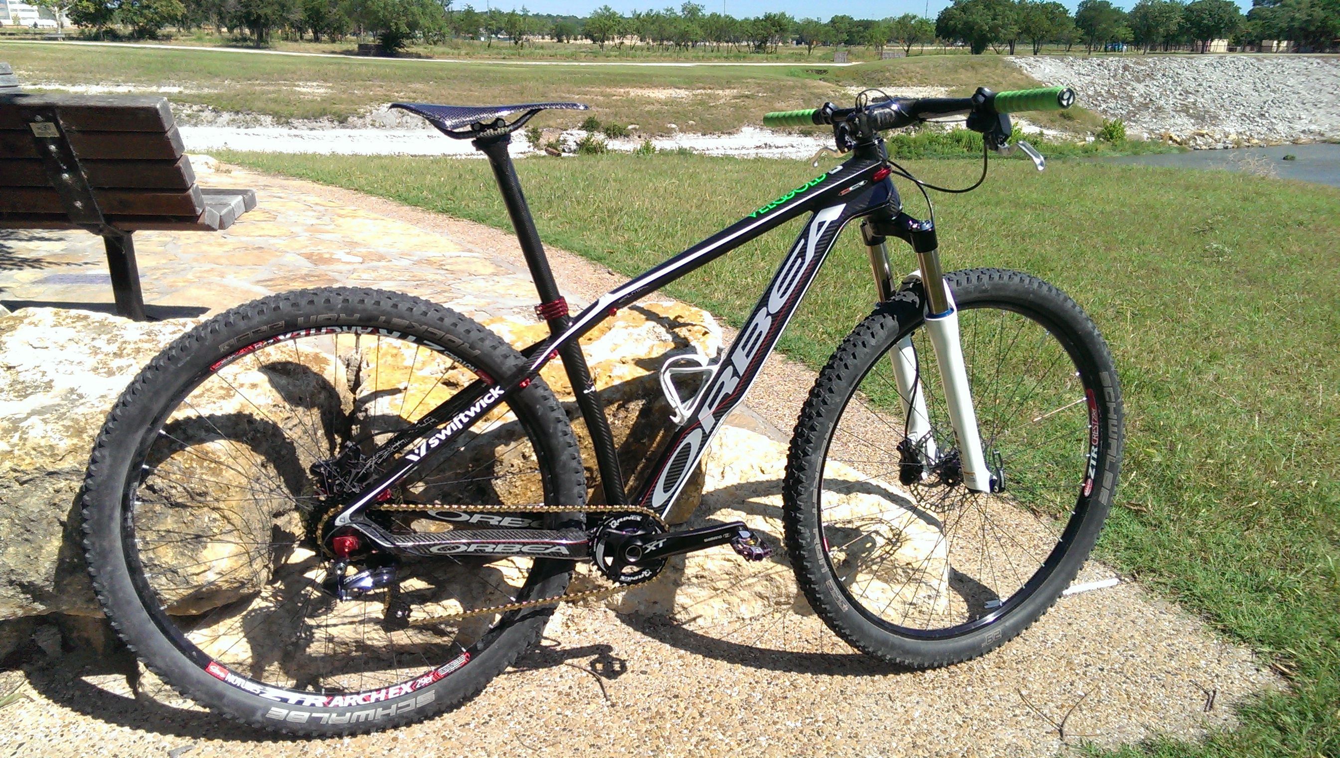 Reader’s Rides: Joshua’s Orbea Alma with Di2 Hack and Hand Made Carbon Bar/Stem plus Saddle