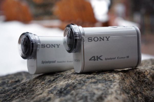 Sony 4K FDR-X1000V Action Cam tech details and AS200V comparison