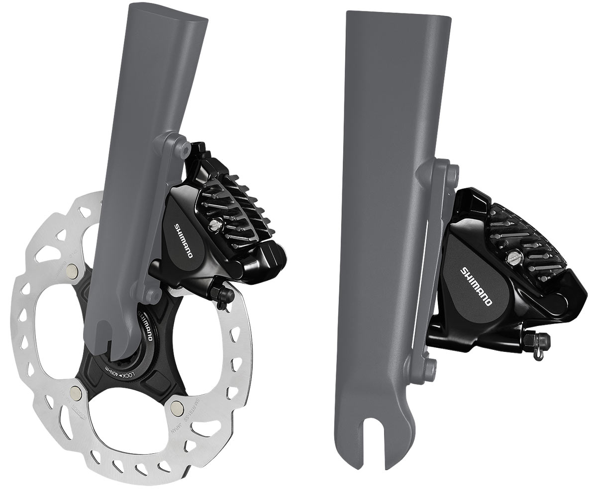 First Look - Shimano Flat Mount hydraulic road disc brakes debut, new  11-speed 105 Level hydro shifter & more! - Bikerumor