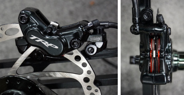 TRP Slate 2- and 4-cylinder hydraulic disc brakes for mountain bikes