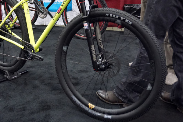 prototype WTB Ci24 carbon fiber mountain bike rims