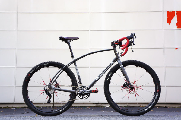 Project Worlds Funnest Bike - Van Dessel WTF steel cyclocross adventure frame custom build