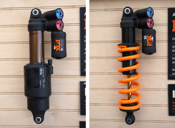2016 Fox Float X2 and DHX air and coil shocks for mountain bikes
