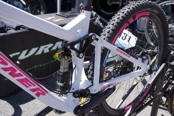 2016 Turner Burner full suspension mountain bike gets all new tubeset