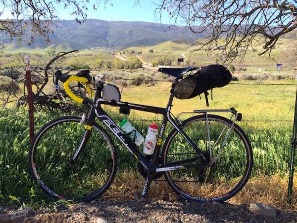bikerumor pic of the day Passing Bouquet Canyon on a long ramble through the desert peaks N of LA.