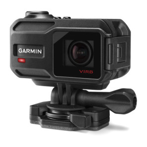 Garmin VIRB GPS action camera, front left