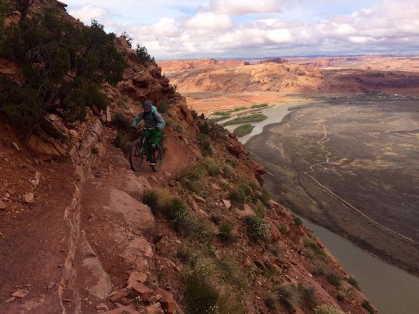 bikerumor pic of the day moab utah bike trails