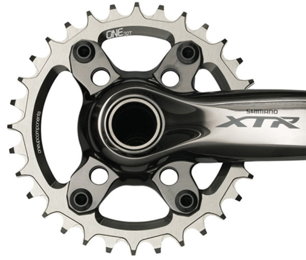 OneUp components narrow-wide chainring for XTR 9000
