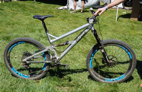 prototype Spot Brand Living Link full suspension mountain bike