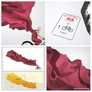 100Copies_No27_Ride_On_Nepal_limited-edition_art_print_small-details