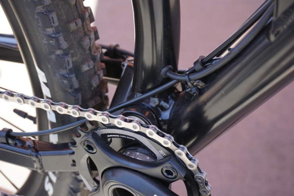 Durango Blackjack full suspension mountain bike can handle 29er or 275-plus wheels