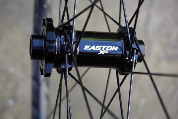 Easton Heist wide mountain bike wheels hub details