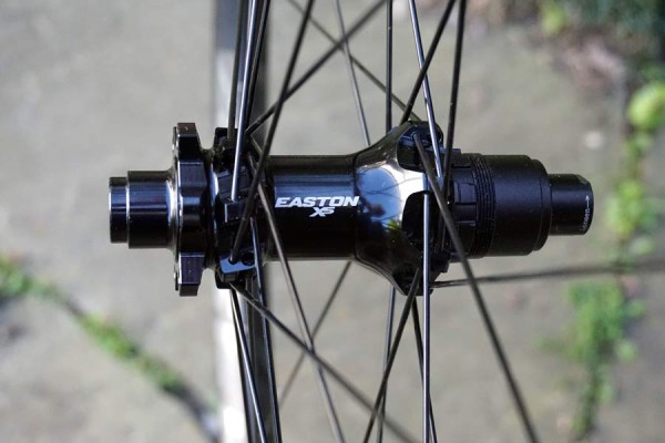 Easton Heist wide mountain bike wheels hub details