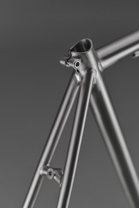 Focale 44 custom titanium frame,  seat clamp