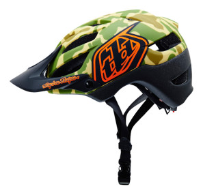 TLD A1 Helmet, limited edition desert camo, side