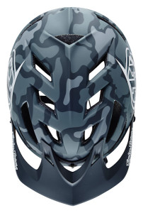 TLD A1 Helmet, limited edition midnight camo, top