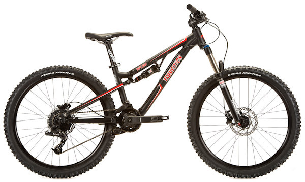 Transition Ripcord 24" all-mountain bike, black