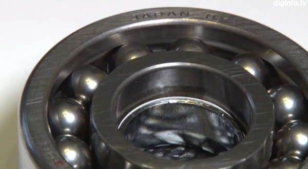 coo space greaseless bearings have 10x less friction