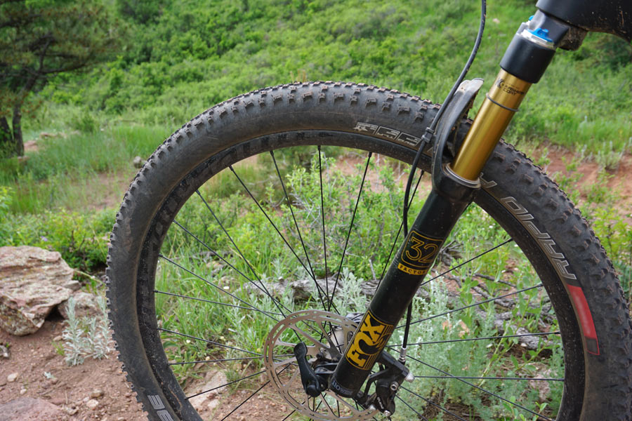 First 2016 Fox 32 suspension fork w/ Boost spacing -