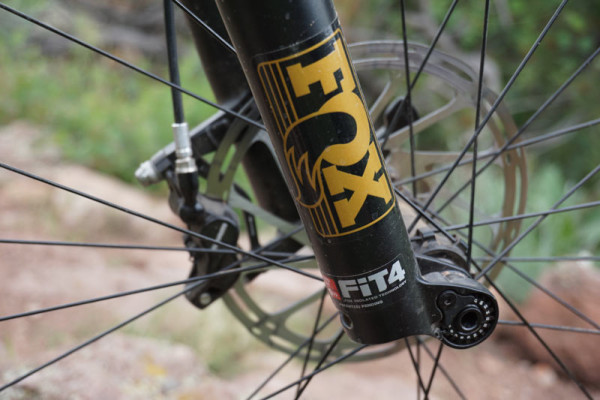 2016 Fox FLOAT 32 FIT4 suspension fork with Boost 110mm spacing first ride review