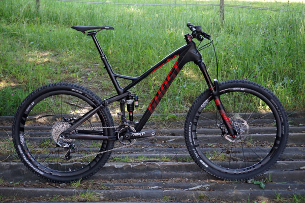 2016 Ghost Slamr X 145mm carbon trail bike using all new AMR platform