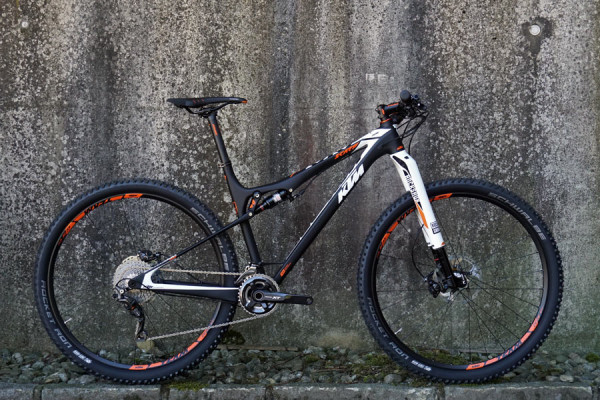 2016 KTM Scarp Prime short travel XC full suspension mountain bike details and actual weight