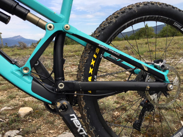 2016 Orbea Rallon enduro mountain bike tech details